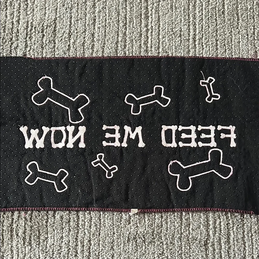 Pink Dog Feeding Mat